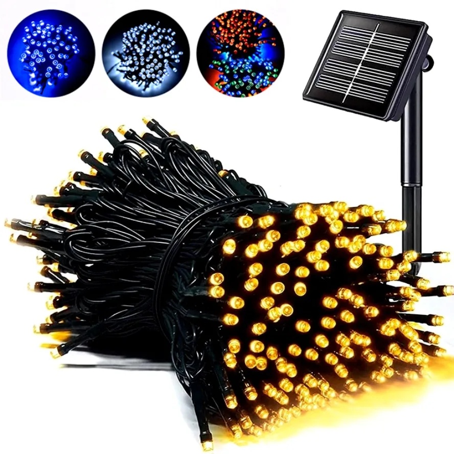 Christmas Lights Outdoor - Lampu Peri Luar Ruangan Tenaga Surya