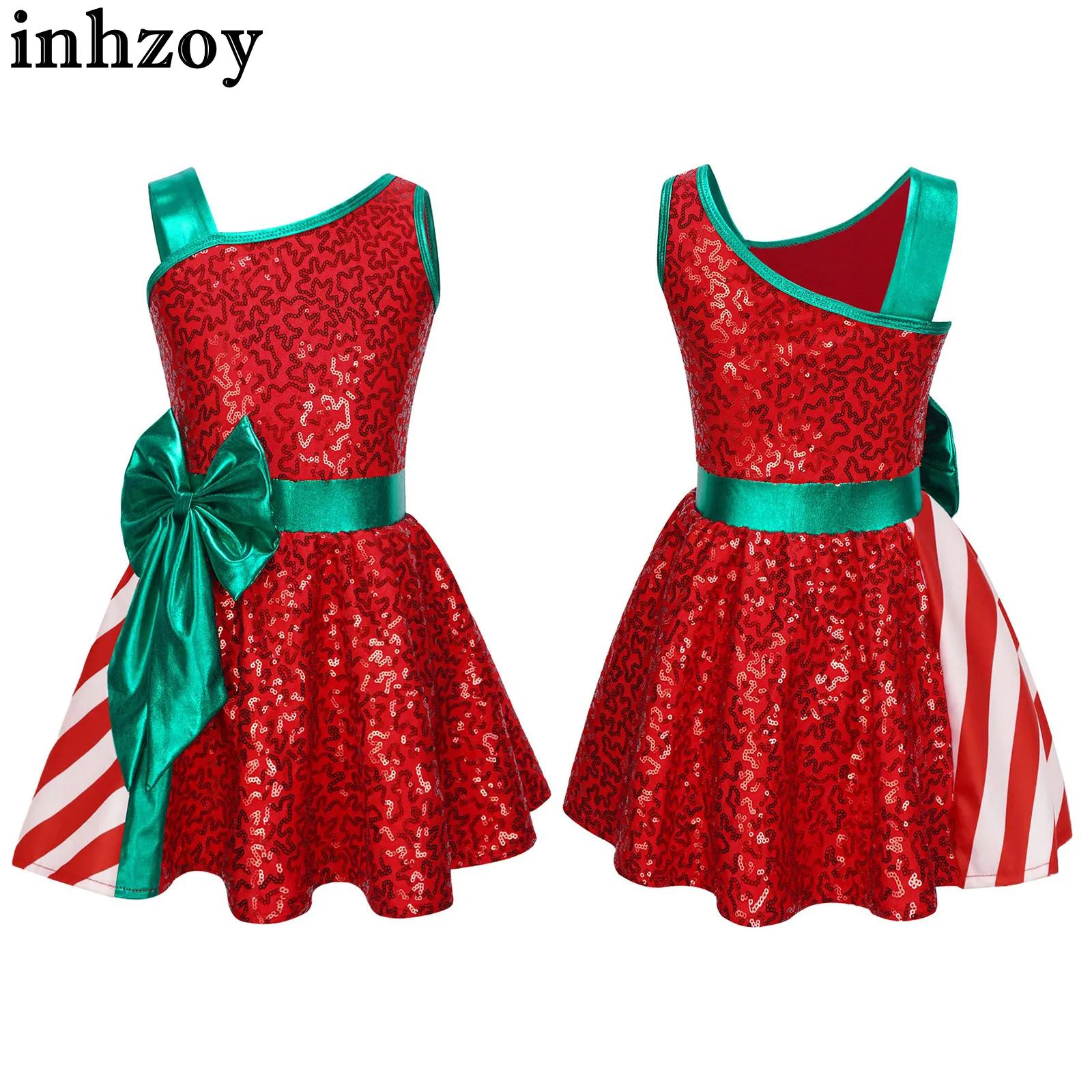 Elf Costume Christmas - Gaun Pesta Natal Anak Perempuan Tanpa