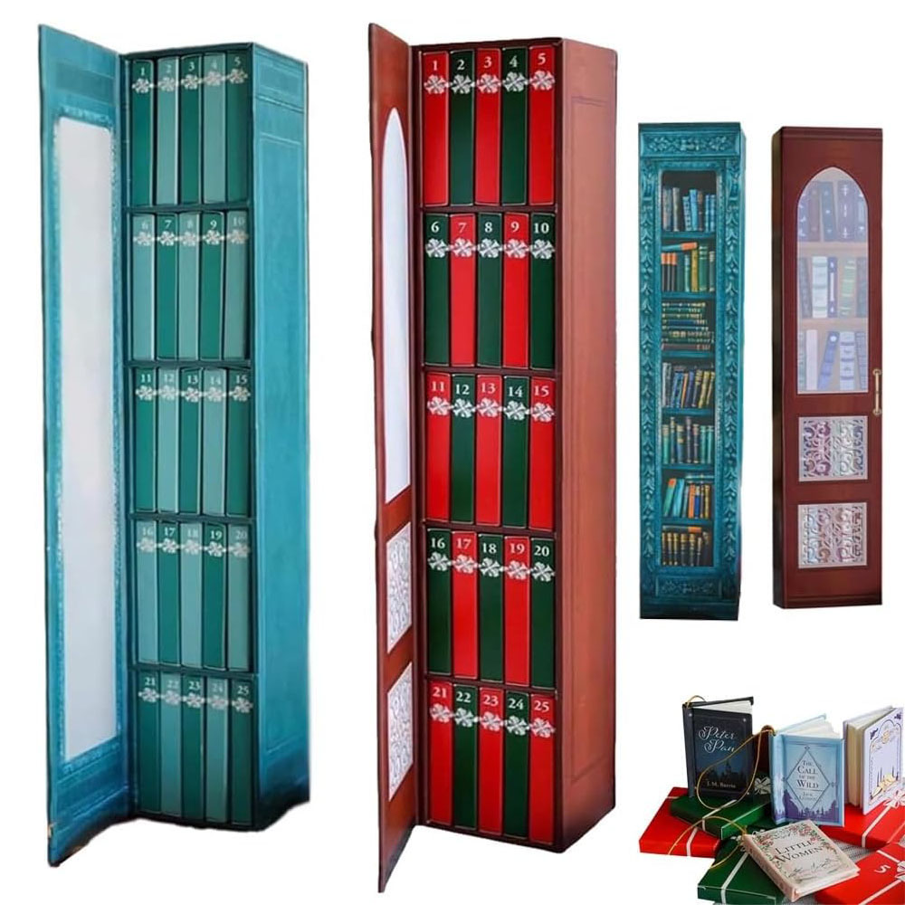 Advent Calendar Gift - Ornamen Buku Mini Kalender Advent 2025,
