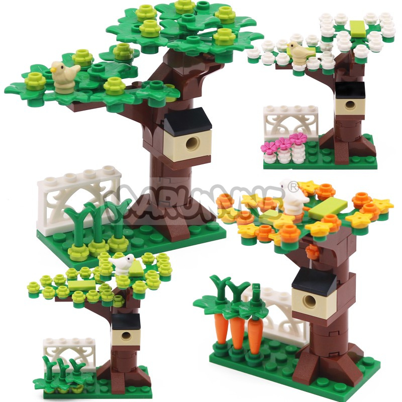 Lego Set Technic - MARUMINE Set Rumah Pohon dari Balok