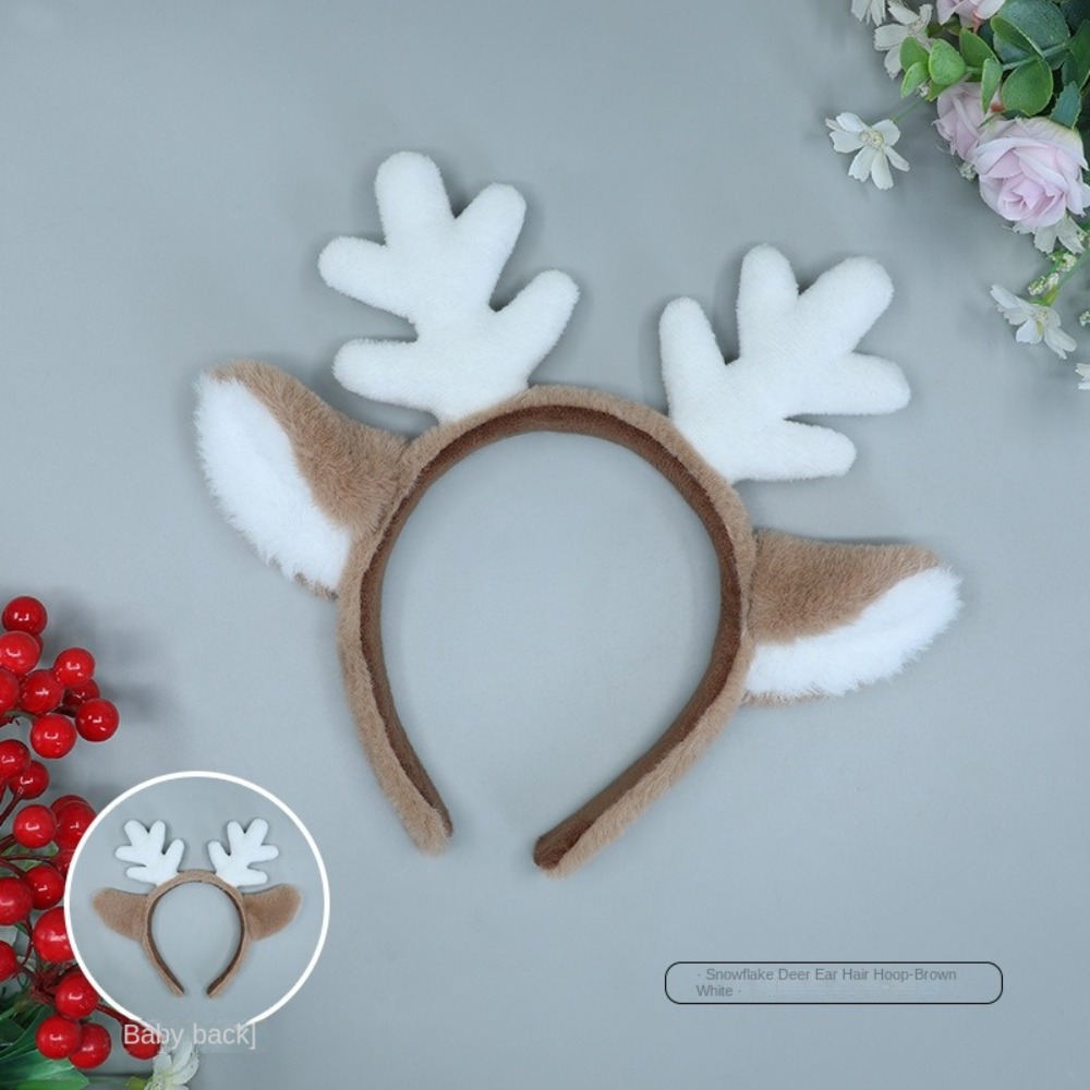 Headband Natal Lembut, Aksesor - Reindeer Antlers Headband ulasan dan harga