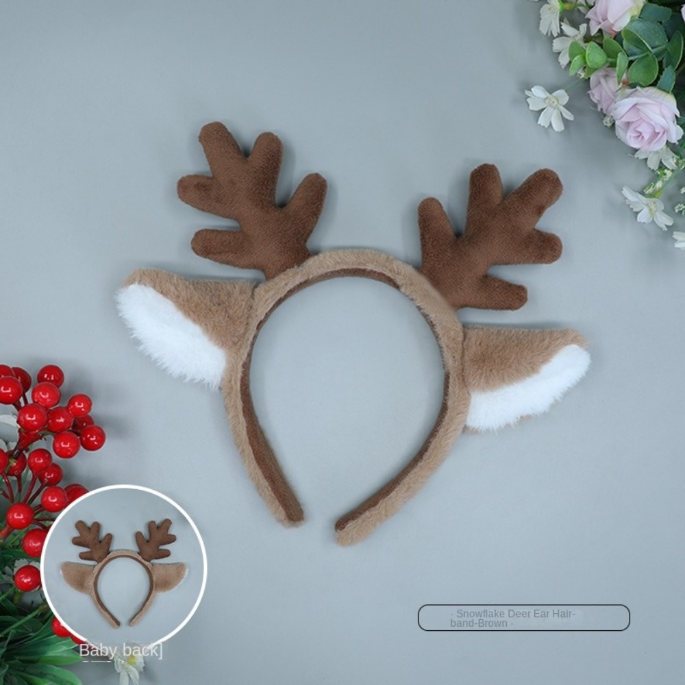 Headband Natal Lembut, Aksesor - Reindeer Antlers Headband ulasan dan harga