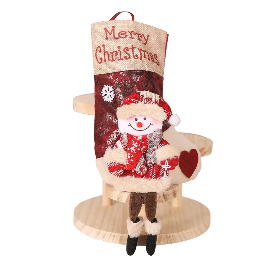 Kaus Kaki Natal Santa Besar un - Christmas Stocking Hanging ulasan dan harga
