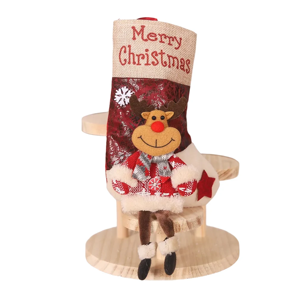 Kaus Kaki Natal Santa Besar un - Christmas Stocking Hanging ulasan dan harga