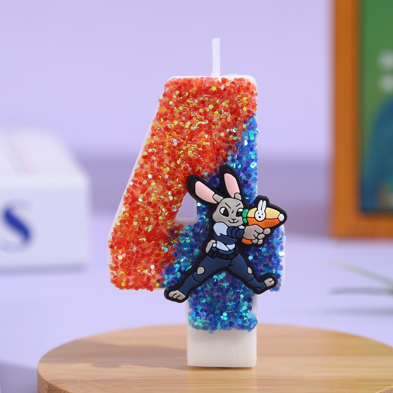 Lilin Ulang Tahun 3D Bertema Z - Holiday Candle Set ulasan dan harga
