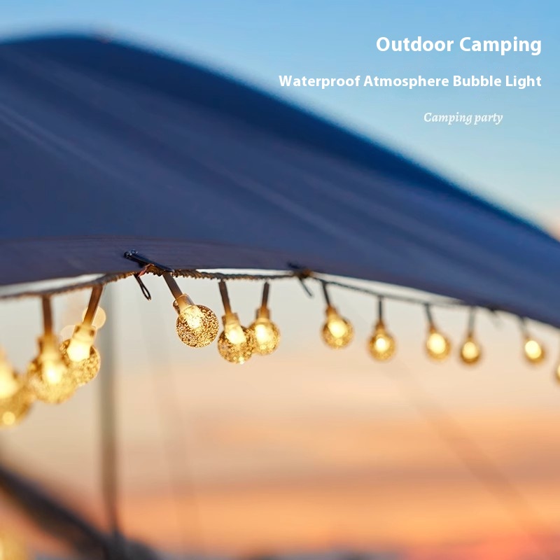 Lampu Tali Bola Gelembung Taha - Christmas Lights Outdoor ulasan dan harga