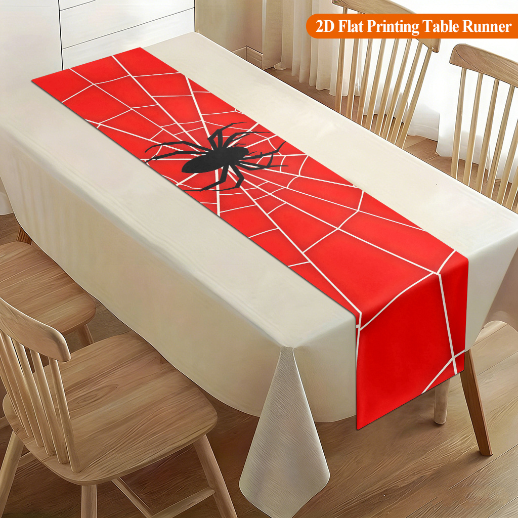 1 Buah Jaring Laba-laba dengan - Christmas Table Runner ulasan dan harga