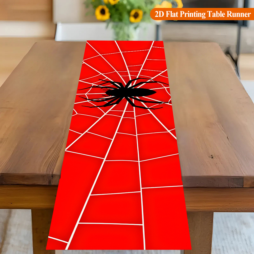 1 Buah Jaring Laba-laba dengan - Christmas Table Runner ulasan dan harga
