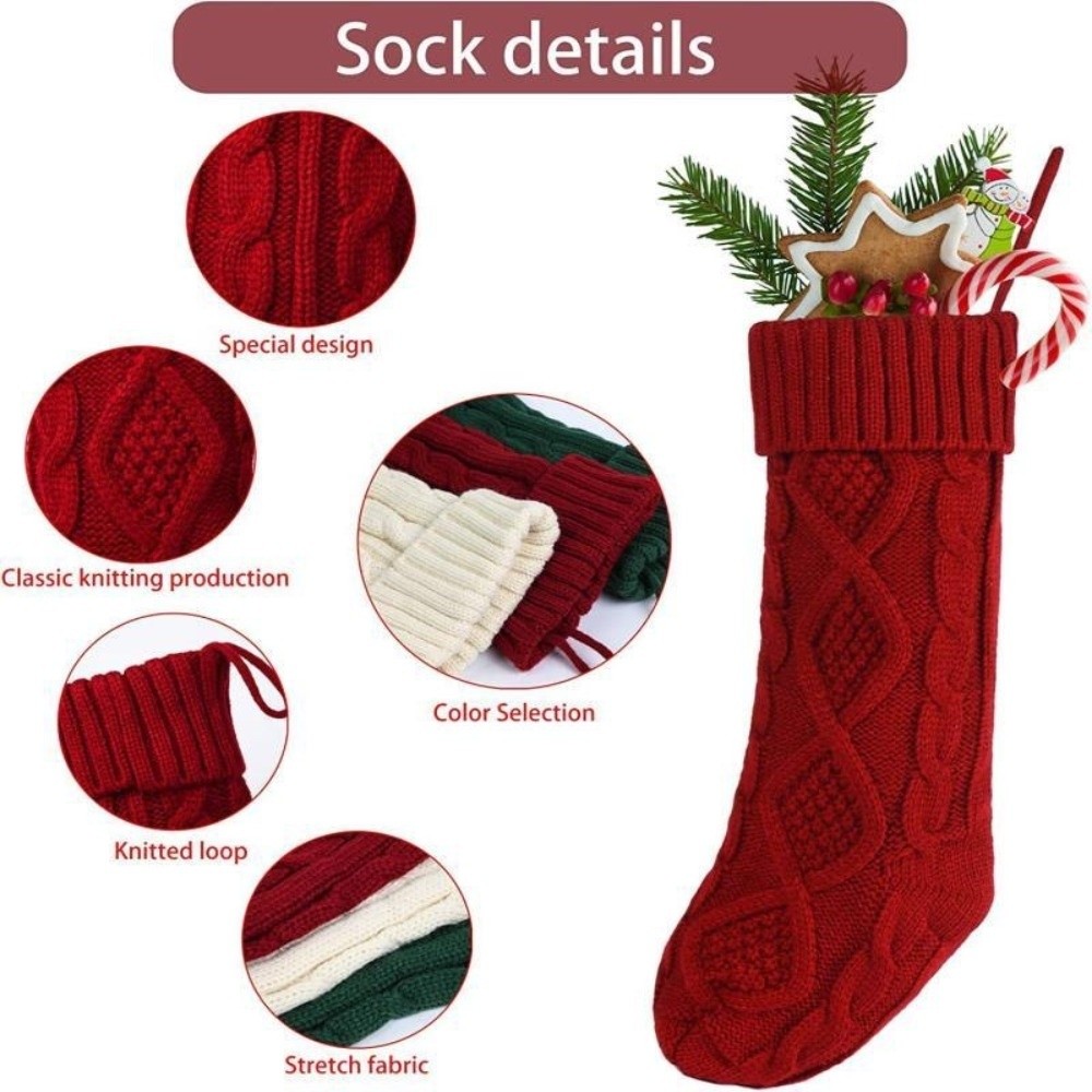 Stoking Natal Ukuran Besar Tek - Christmas Stocking Hanging ulasan dan harga